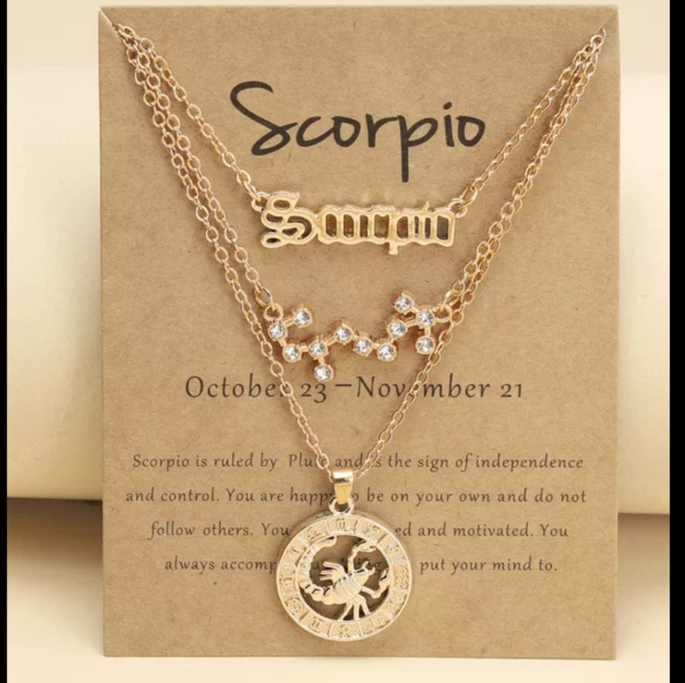 New Scorpio 3 necklace pack